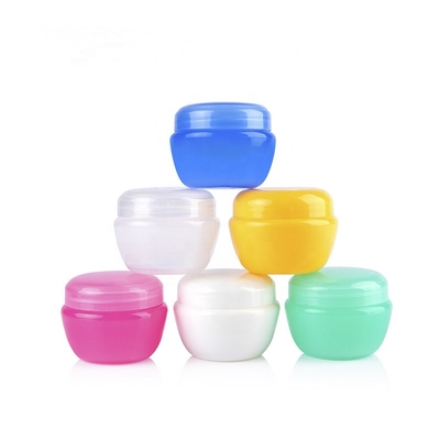 Empty Clear Blue Petg Plastic cosmetic jar Packages 10ml To 500ml Skincare Lotion Containers