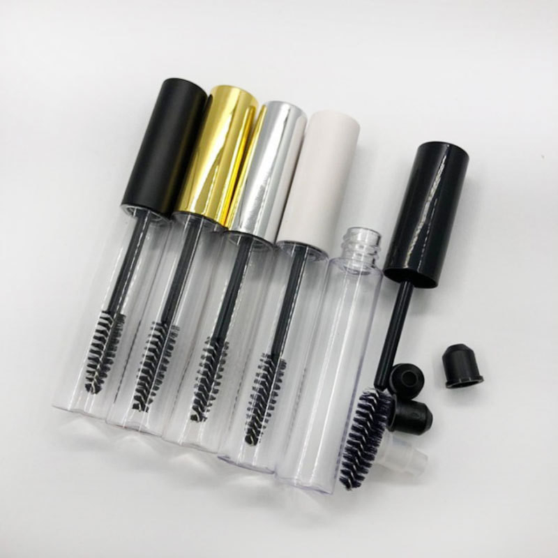 10ml Mascara Empty Tube Plastic With Brush Support Logo Waterproof